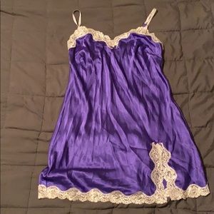 Purple VS babydoll. Washed, never worn.